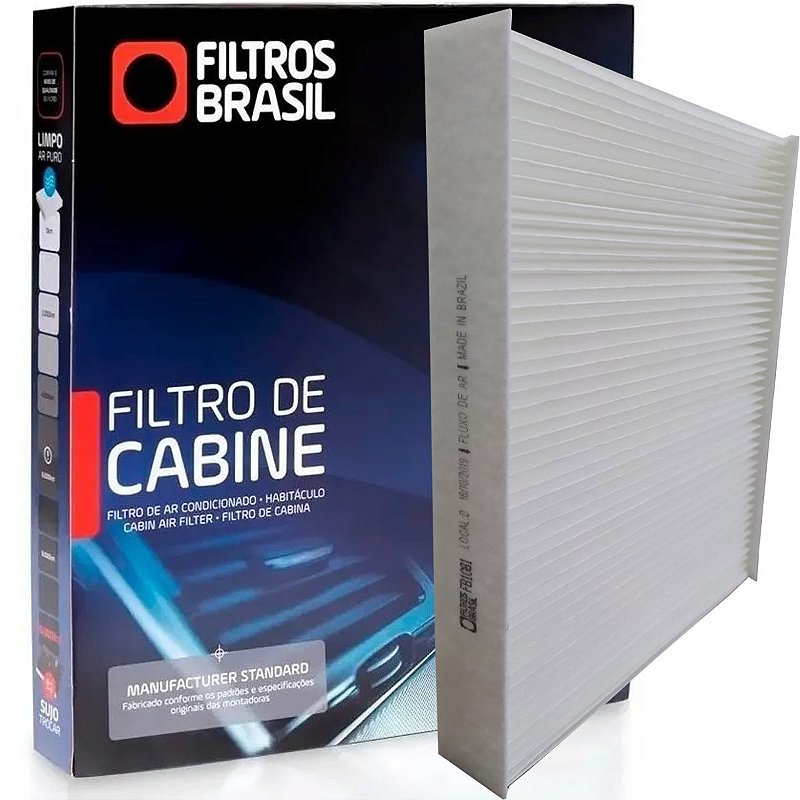 ELEMENTO DO FILTRO DE AR DA CABINE - FILTROS BRASIL - FB202F